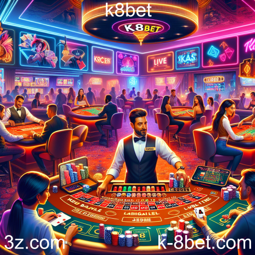 A Experiência Imersiva do Casino Ao Vivo no K8Bet